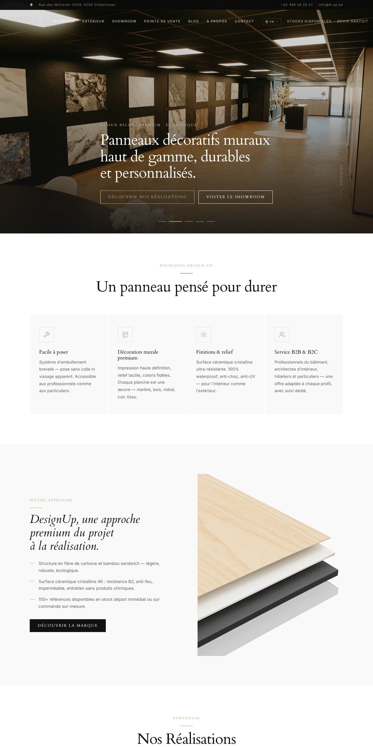 D-Up, capture du site