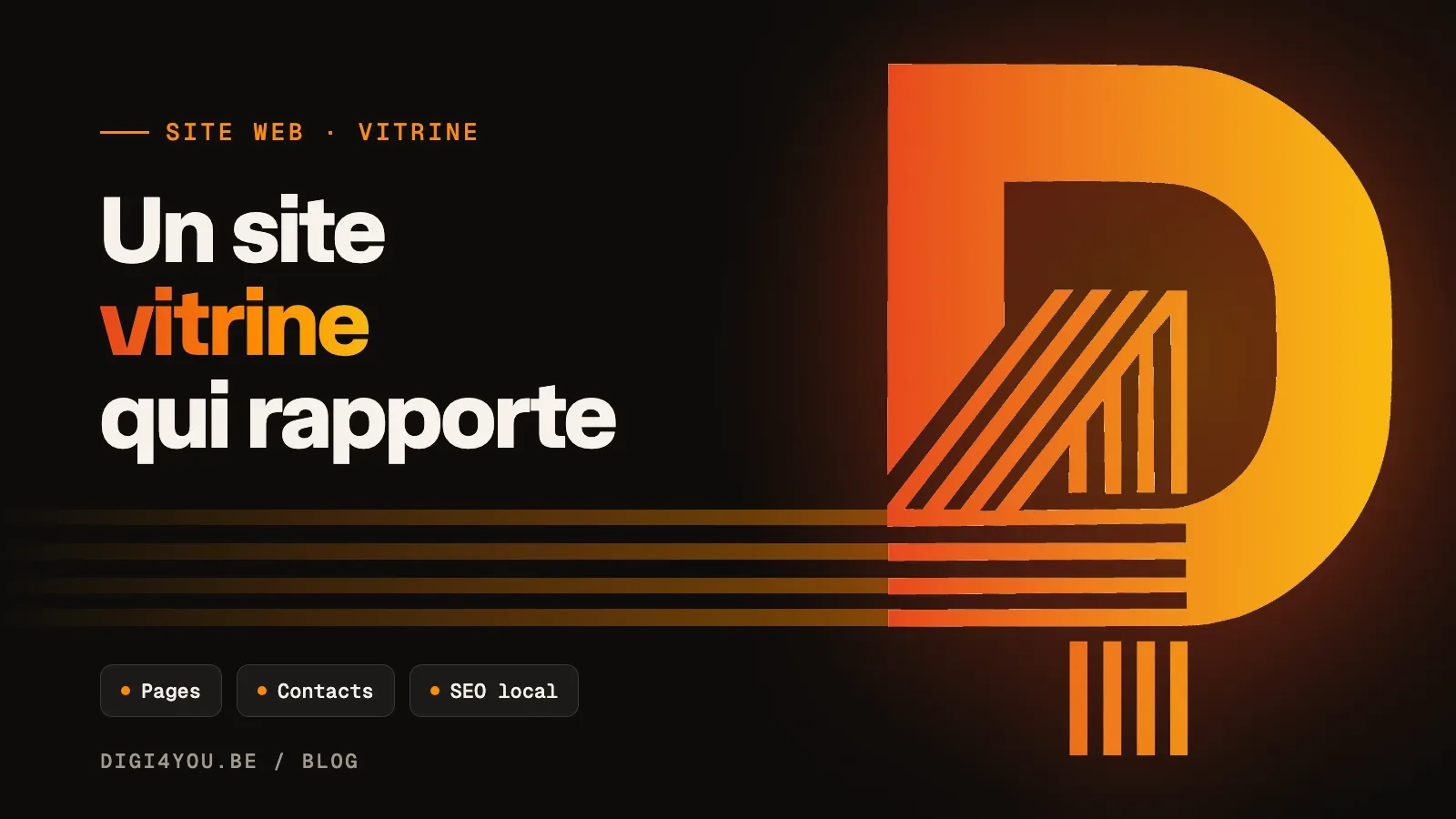 Site vitrine pour PME : pages, contacts et étapes